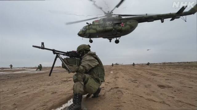 ウクライナ親ロシア派地域 “国家として承認” プーチン大統領 | ウクライナ情勢 | NHKニュース