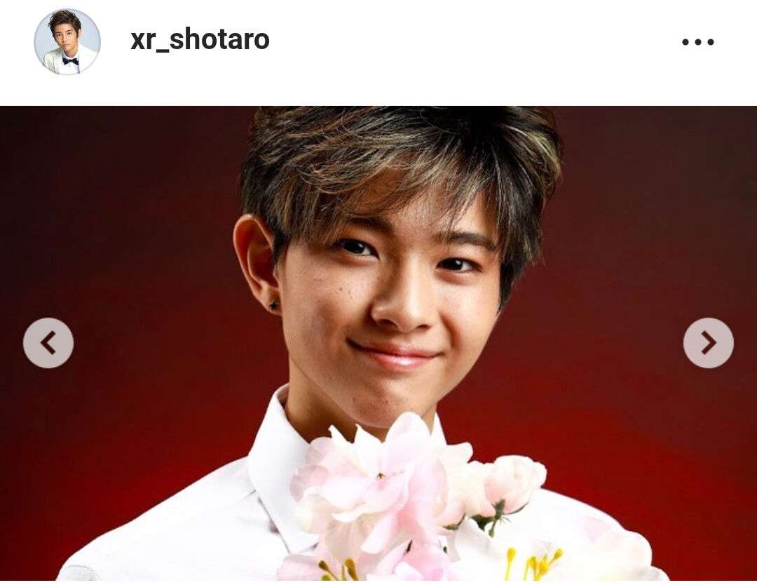 山口達也さんの13歳長男Shotaro、最新キラキラショットを公開「可愛くて癒やされる」