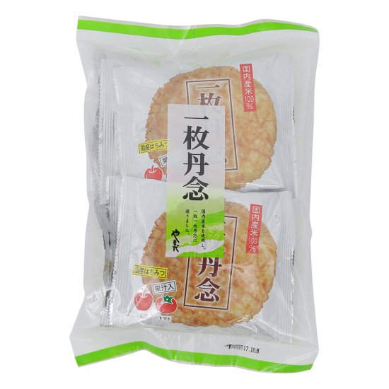 無添加おかき【一枚丹念】米油で揚げています。浪速のおかき屋やまだ