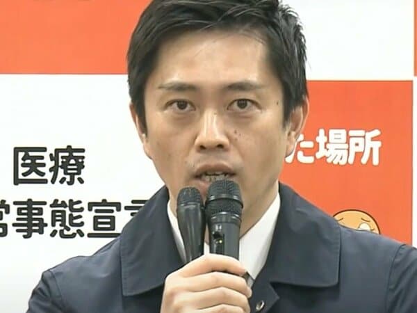 「経済活動を止める判断もあり得る」と吉村知事　大阪府の病床ひっ迫状況を受け