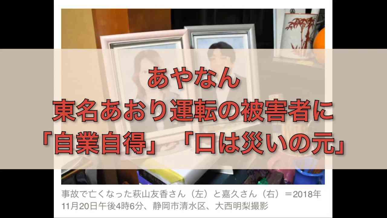 【あやなん】東名あおり運転事故 ツイキャスで「口は災いの元」【炎上】-裁判から振り返る- - YouTube