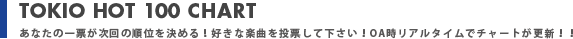 J-WAVE WEBSITE : TOKIO HOT100