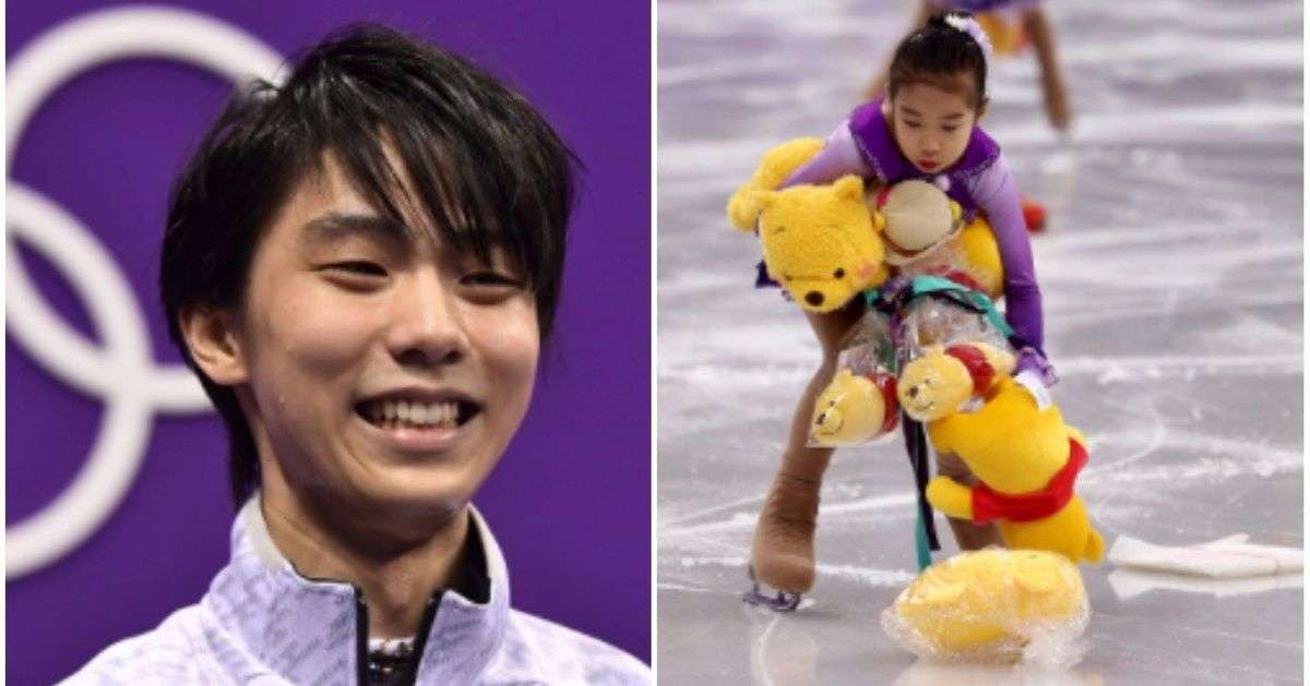 リンクに投げ込まれた大量のプーさん「全部持って帰るの？」⇒羽生結弦の答えが王子様すぎる… | ハフポスト