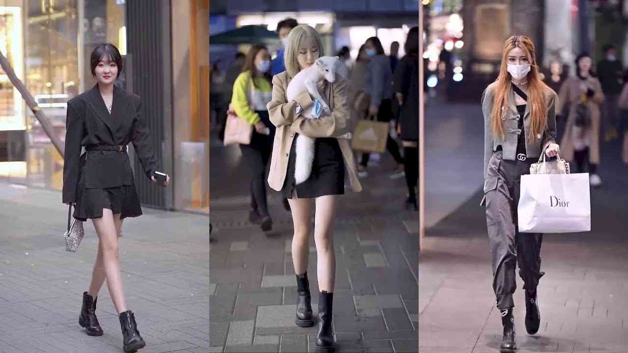Chinese Girls Street Fashion ~ Viable Fashion[抖音]China TikTok Ep.10 - YouTube
