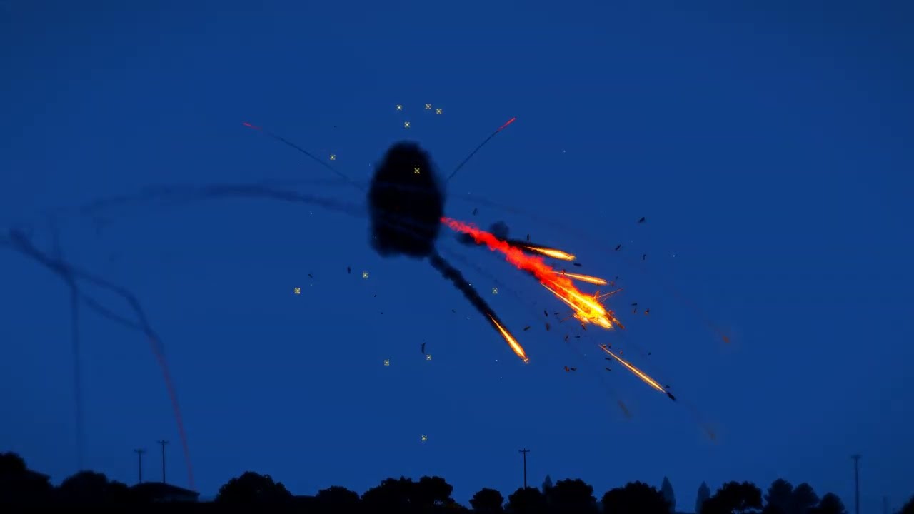 Attack Helicopters shot down by Anti-Air Systems - Arma 3 Military Simulation - YouTube