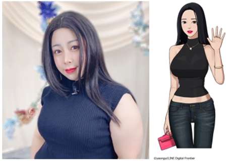 餅田コシヒカリ“黒髪のセクシー美女”に変身 メイク担当・ざわちん「もともと素材がいい」