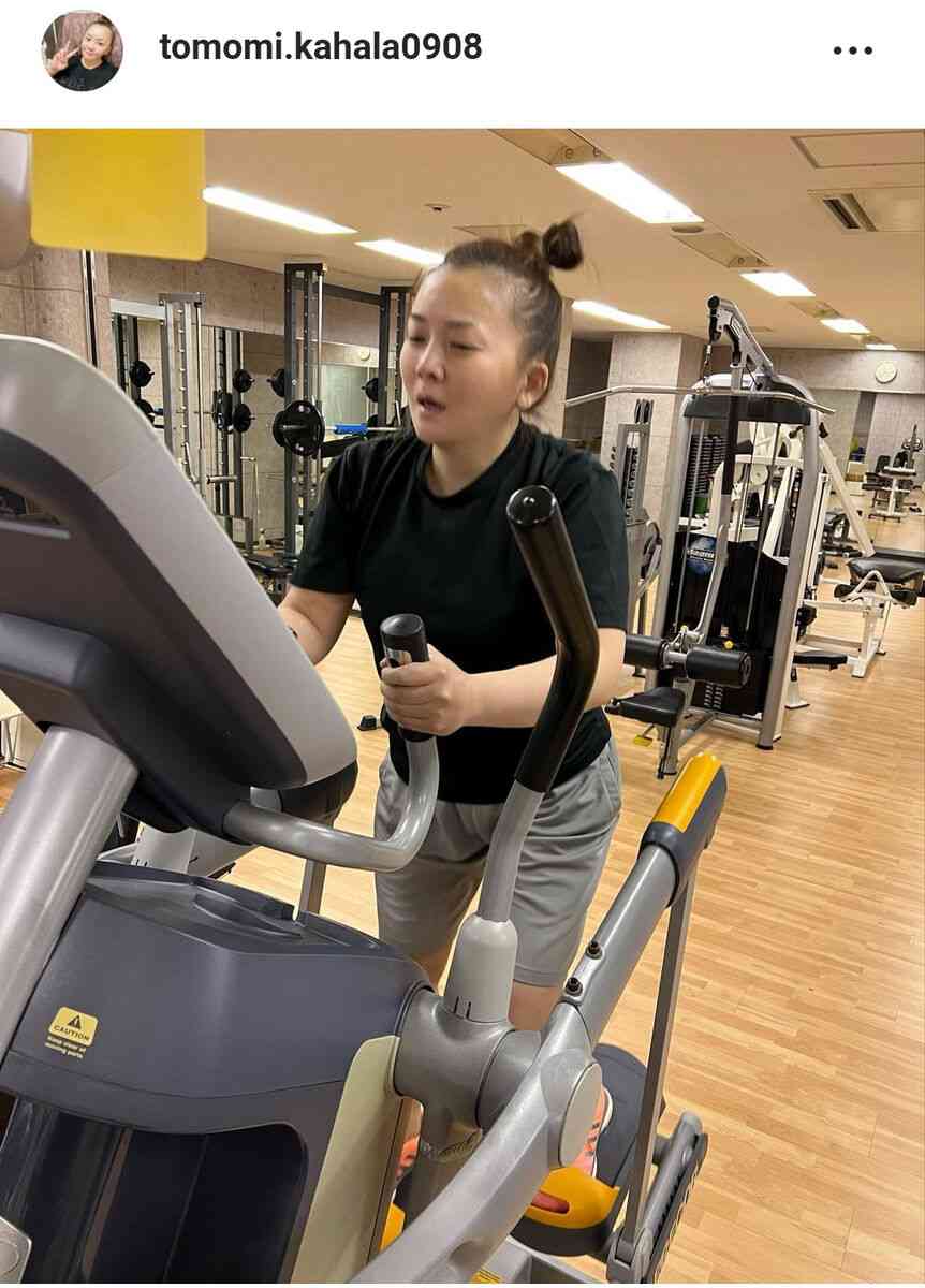 １１キロ減量の華原朋美、６０キロ切りへ必死の形相でランニング「この写真の顔　笑」 : スポーツ報知