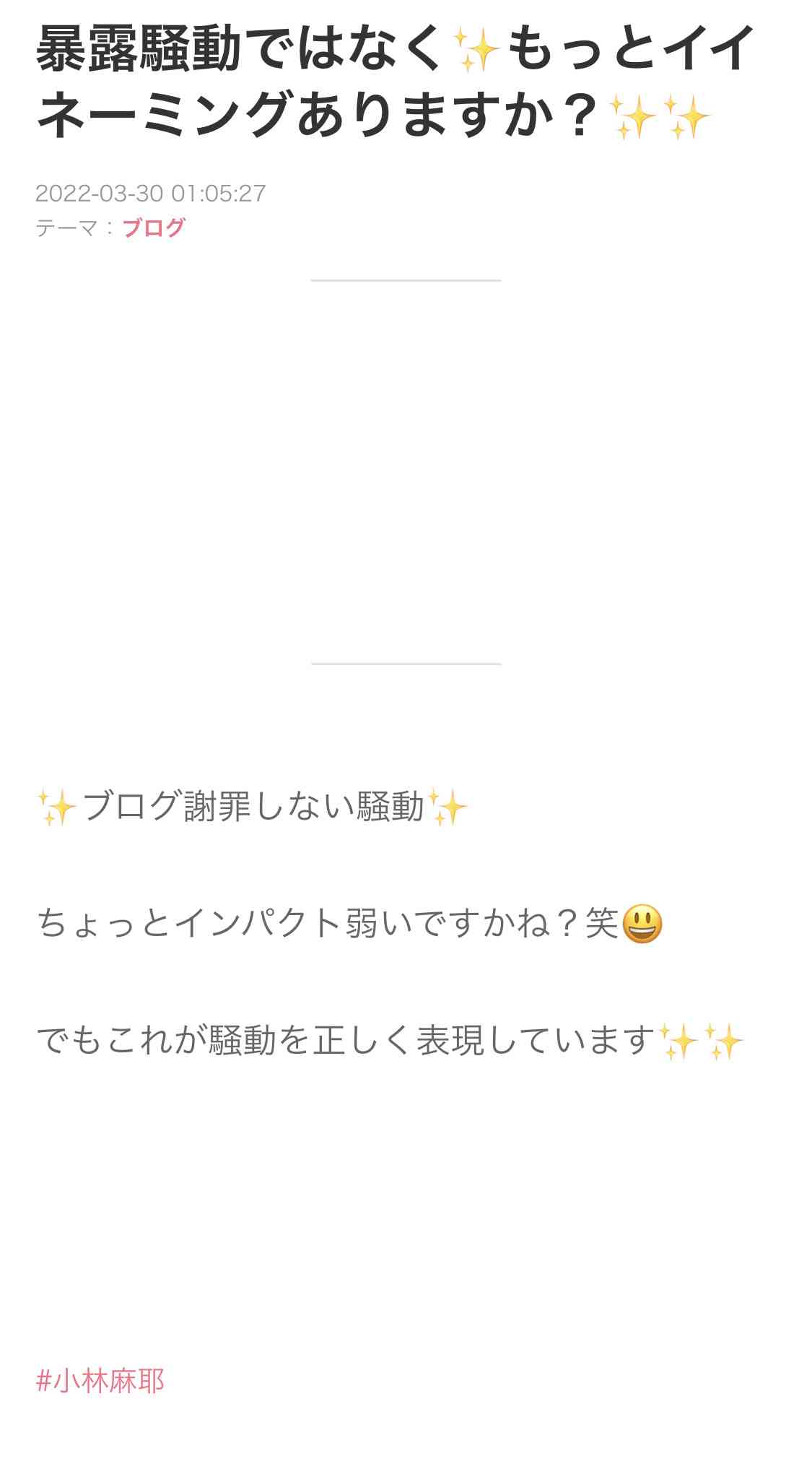 小林麻耶が再婚発表「父とは縁を切って “駆け落ち”」海老蔵への批判動画はすべて削除の急展開