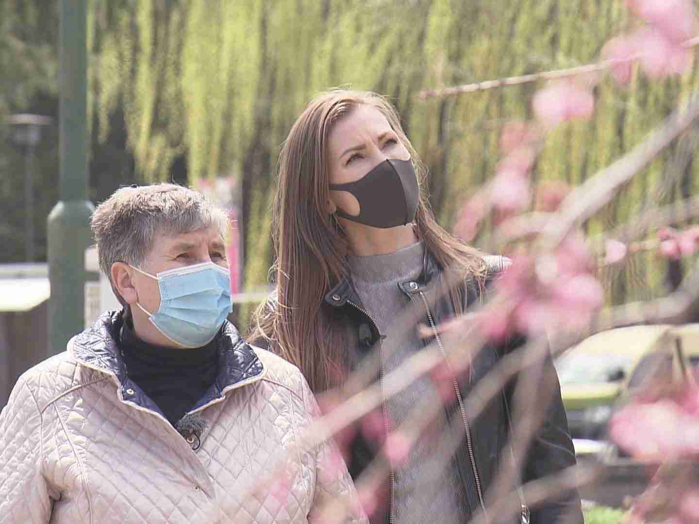 初めて見た桜と戦火のない青い空…ウクライナから日本に避難した女性「こうしていると戦争がない感じ」（東海テレビ） - Yahoo!ニュース