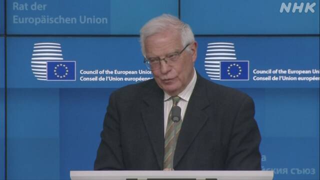 EU ウクライナへの追加軍事支援で合意 支援額は650億円余 | NHK | ウクライナ情勢