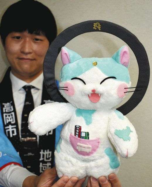 「たこねちゃん」です、よろしく　高岡市公共交通キャラ：北陸中日新聞Web