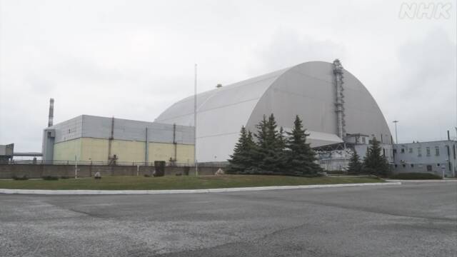 チェルノブイリ原発からの核物質のデータ送信 一部停止 IAEA | ウクライナ情勢 | NHKニュース