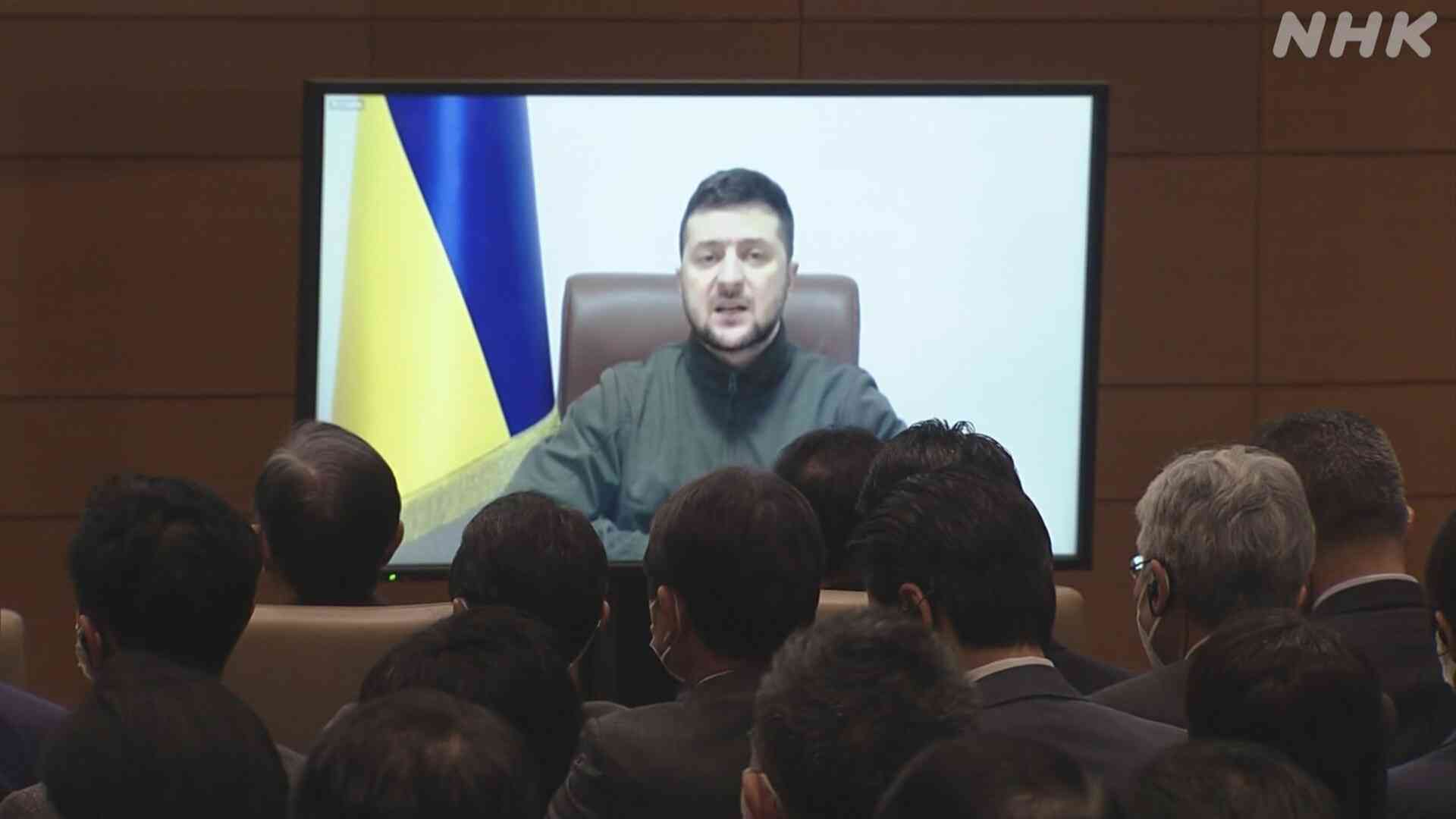 【全文】ウクライナ ゼレンスキー大統領 国会演説 | NHK | ウクライナ情勢