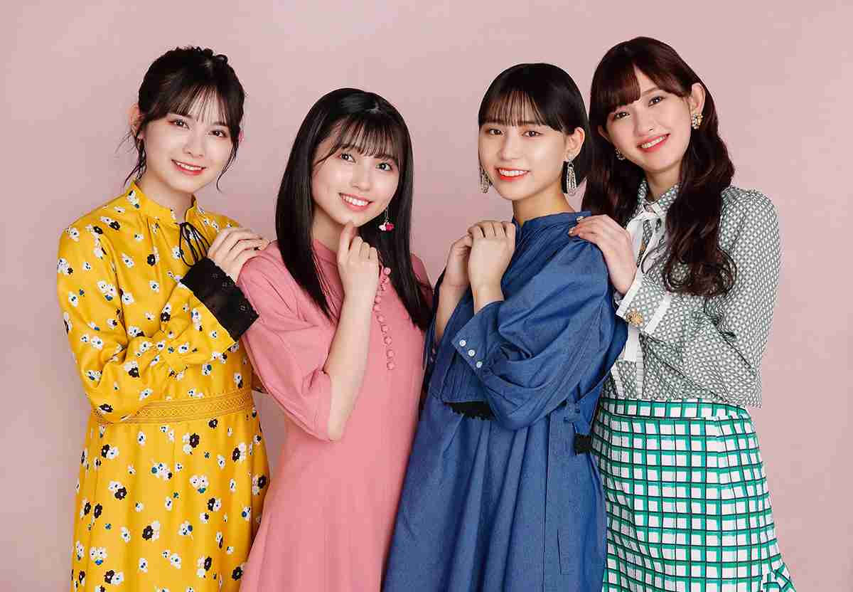川村文乃×橋迫鈴×西田汐里×山﨑夢羽インタビュー「同期がこのメンバーで良かった」dTV版『真夜中にハロー！～女の園は出汁の香り～』で共演 | TV LIFE web