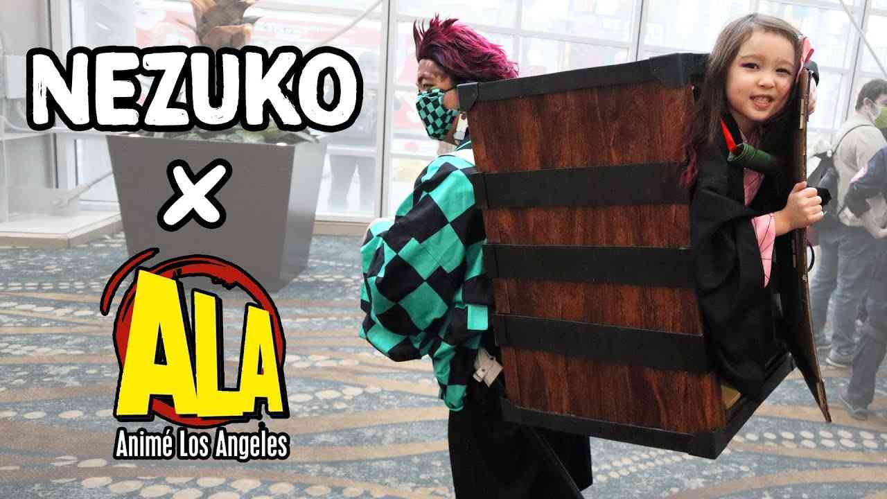 Nezuko Runs Around Anime Los Angeles 2022 ft. Bonnie Ayame - YouTube