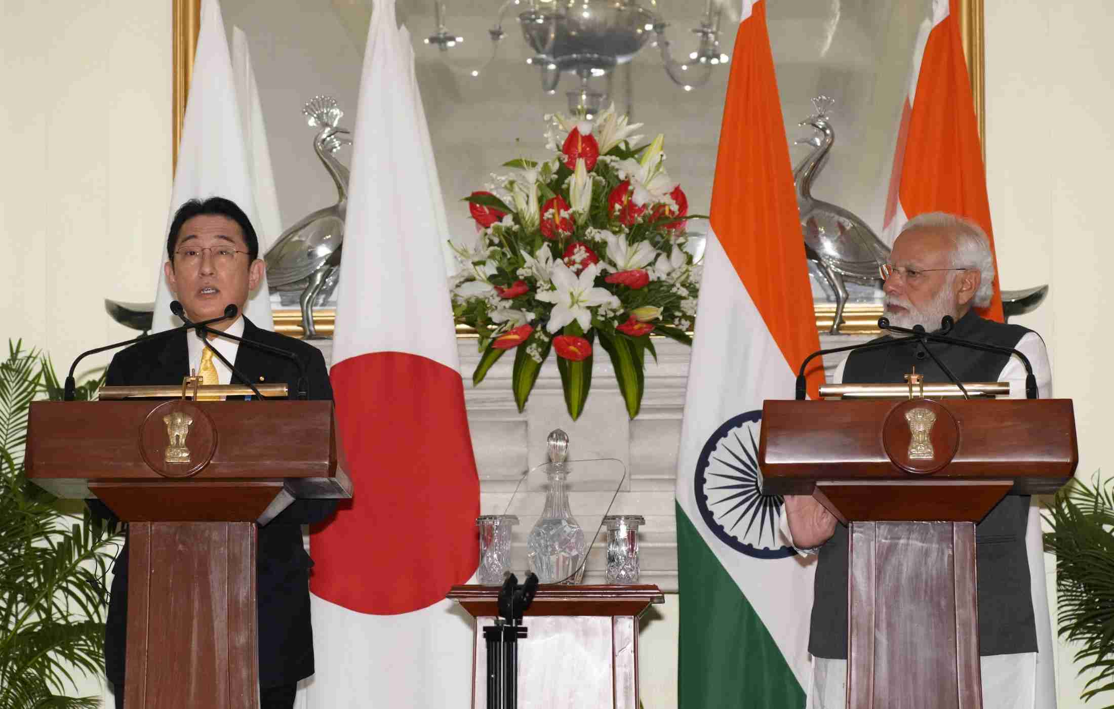 日印首脳、声明で戦闘停止要求　岸田首相、5兆円投資表明（共同通信） - Yahoo!ニュース