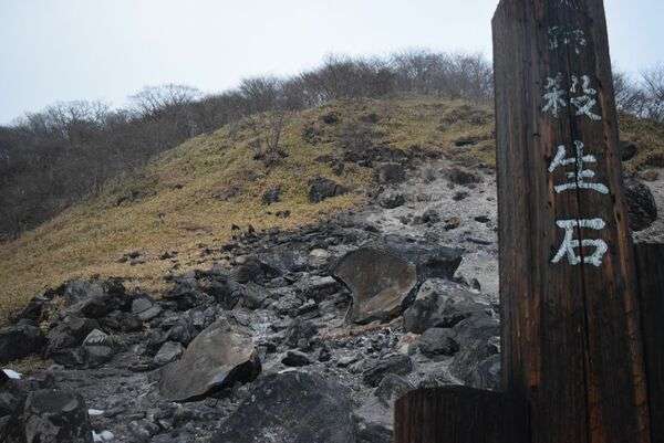 殺生石  真っ二つ　以前からひび、自然現象か　那須｜社会,県内主要｜下野新聞「SOON」ニュース｜下野新聞 SOON(スーン)