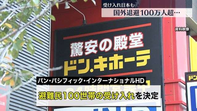 ウクライナ難民「100万人超」…日本企業から“受け入れ”の動きも（日テレNEWS） - Yahoo!ニュース
