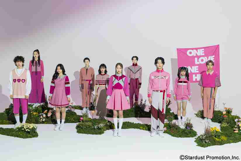 スターダスト×エイベックス10人組ユニット「ラブワン」お披露目！「世界の頂点」へ第一歩