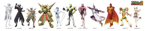 『TIGER ＆ BUNNY』新作、ヒーロー支援のスポンサー企業発表　PV公開で企業ロゴ付けたスーツ初披露