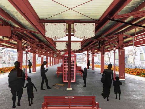 西武池袋駅と豊島園駅、ハリポタ風にリニューアル