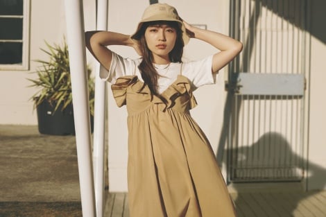 川口春奈『H&M』2022GWアンバサダーに就任 キャンペーンビジュアル解禁