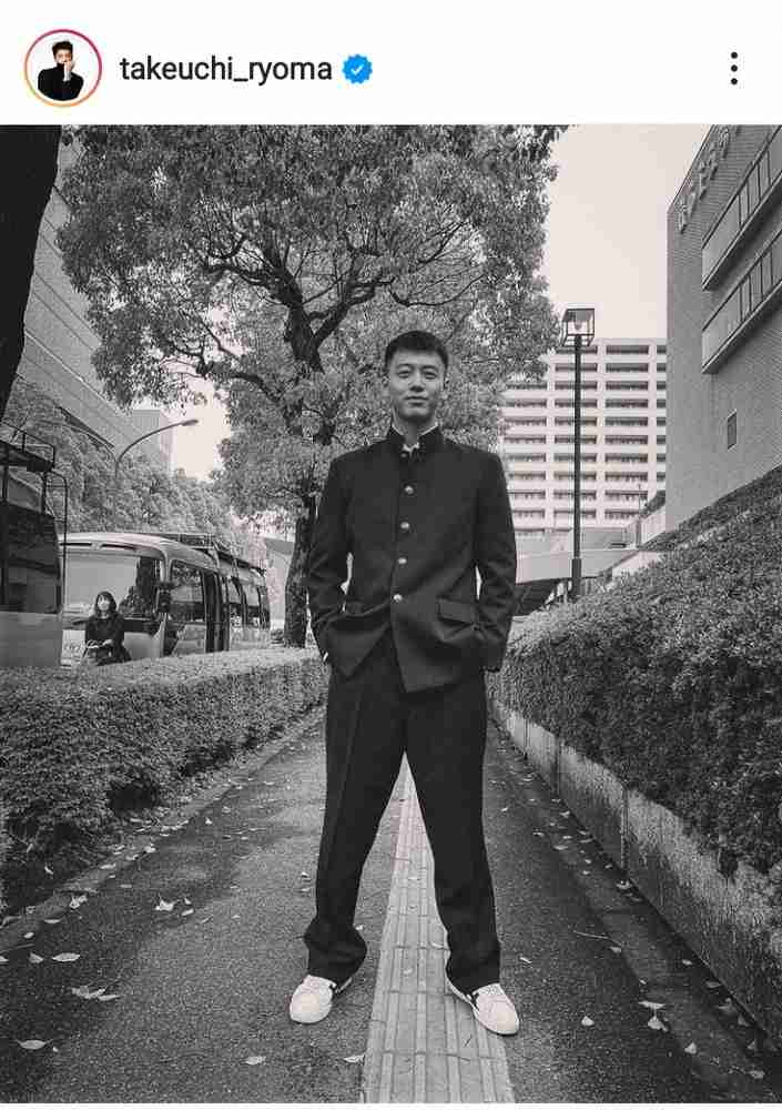 竹内涼真　29歳バースデーに前髪そろえた短髪＆学ラン姿披露し抱負「自分にしか出来ない表現を追求」