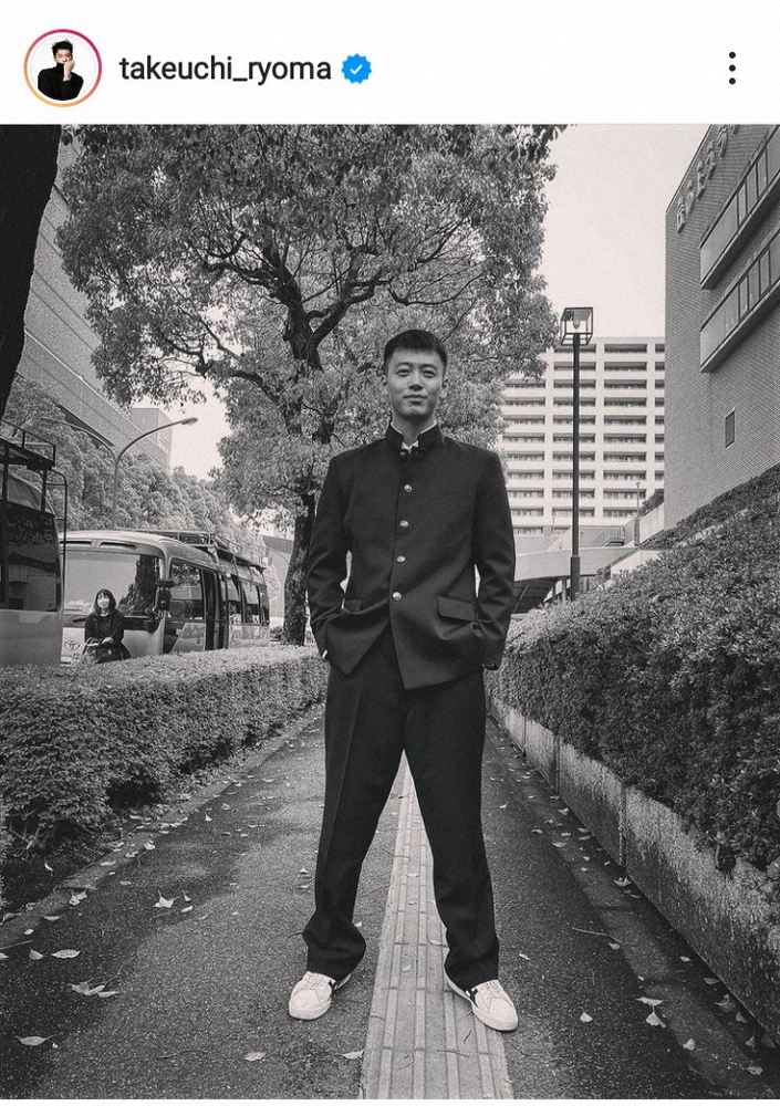 竹内涼真　29歳バースデーに前髪そろえた短髪＆学ラン姿披露し抱負「自分にしか出来ない表現を追求」― スポニチ Sponichi Annex 芸能