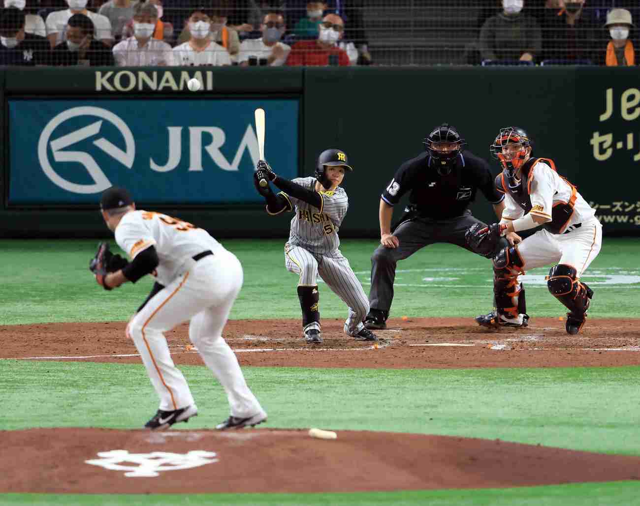 【阪神】今季初5連勝！7回に6点で巨人に逆転勝ち　3カード連続勝ち越し