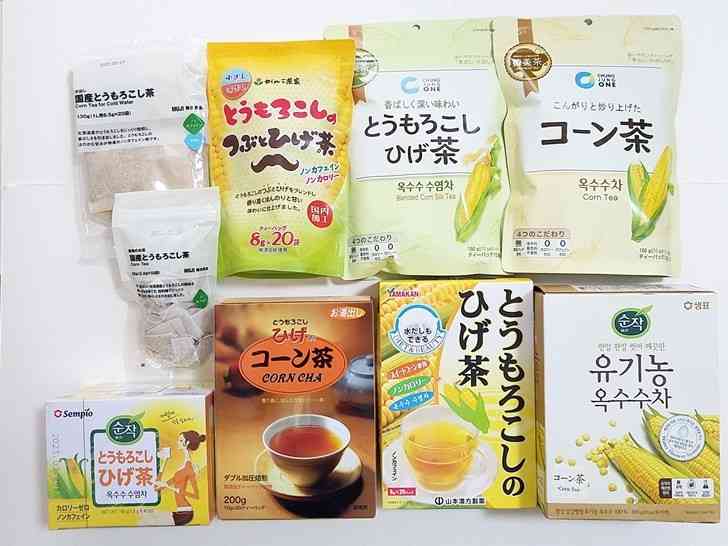 【おすすめ比較！コーン茶（とうもろこし茶）】韓美茶や無印良品、山本漢方製薬など9種類を飲み比べた | クラベタ