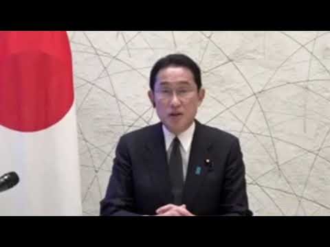 岸田首相「グレートリセットの先の世界を」 - YouTube