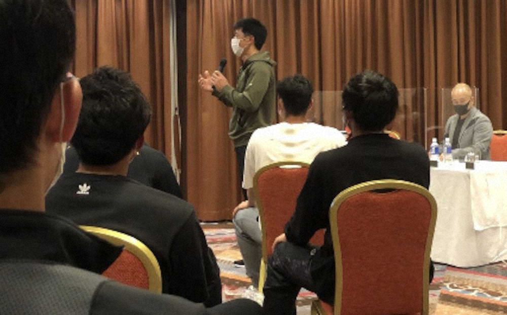 阪神　メンタル講習会で「予祝」レッスン　矢野監督の知人トレーナーを講師に“模擬MVPインタビュー”― スポニチ Sponichi Annex 野球