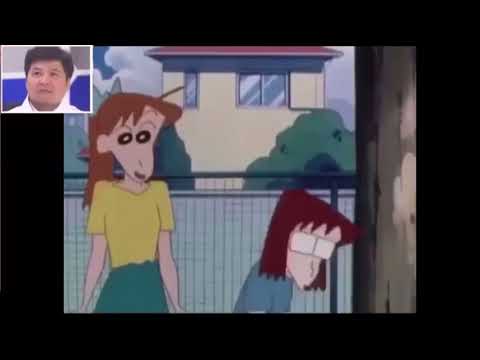 笑ってはいけないクレヨンしんちゃん　メガネを取ると覚醒してしまう上尾先生www - YouTube
