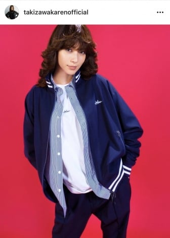 滝沢カレン“聖子ちゃんカット”風写真公開「一瞬誰かわかりませんでした!」「新鮮な髪型」