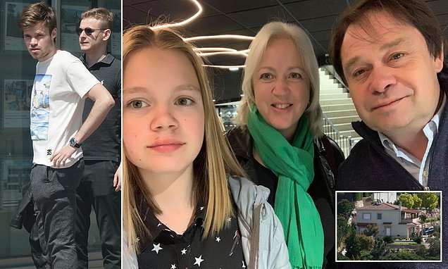Russian accused of killing wife and daughter before hanging himself in Spain was MURDERED, son says | Daily Mail Online