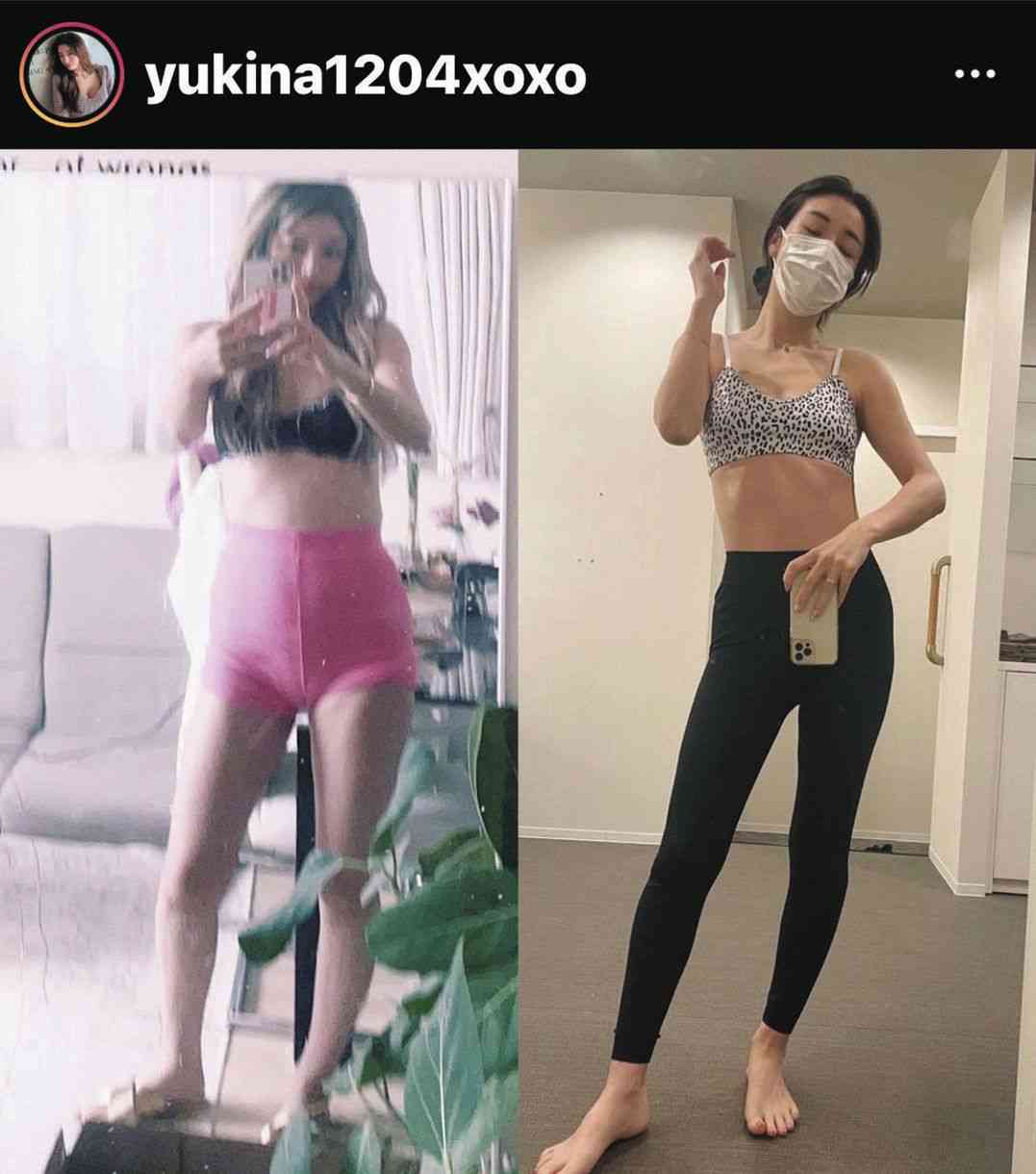 木下優樹菜さん「1年前まじワタシ史上最高肥えてたの」 みごとダイエット成功の衝撃ビフォーアフター