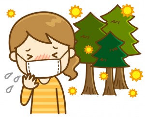 子供が花粉症の人
