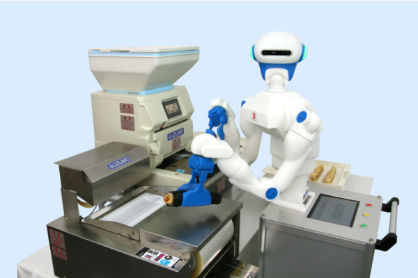 海苔巻き作りを自動化する人型協働ロボット「Foodly スズモコラボモデル」 | Techable(テッカブル)