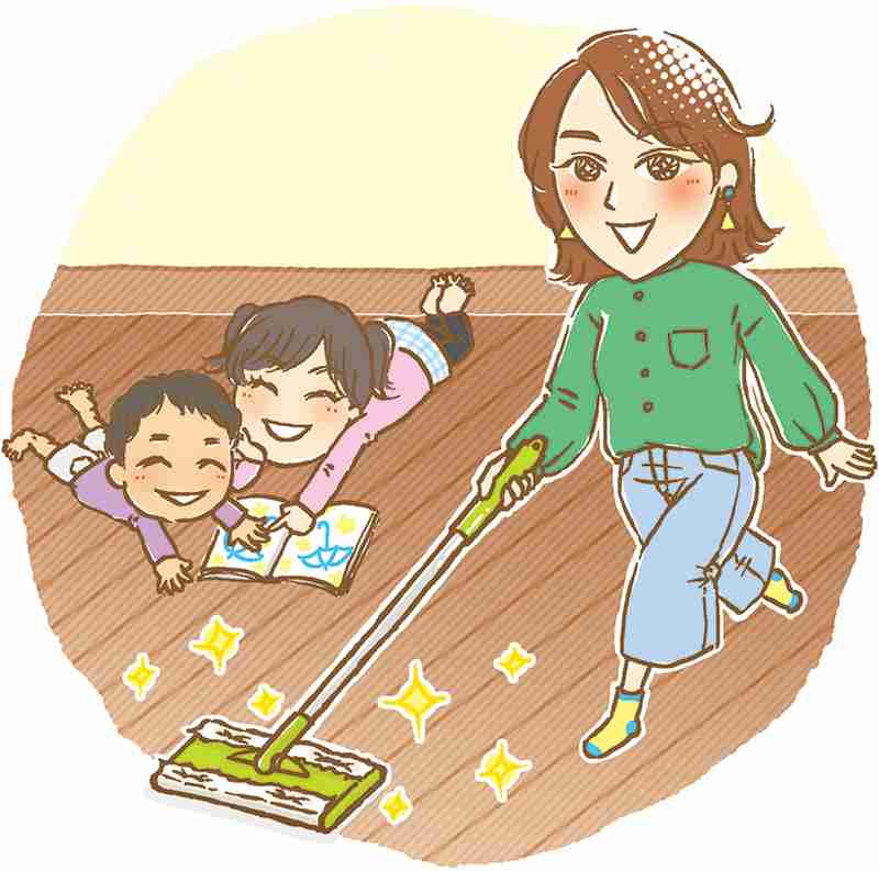 床掃除でやってはいけない3つのことを3人の達人が指南！床をピカピカにするメソッド (1/1)| 介護ポストセブン