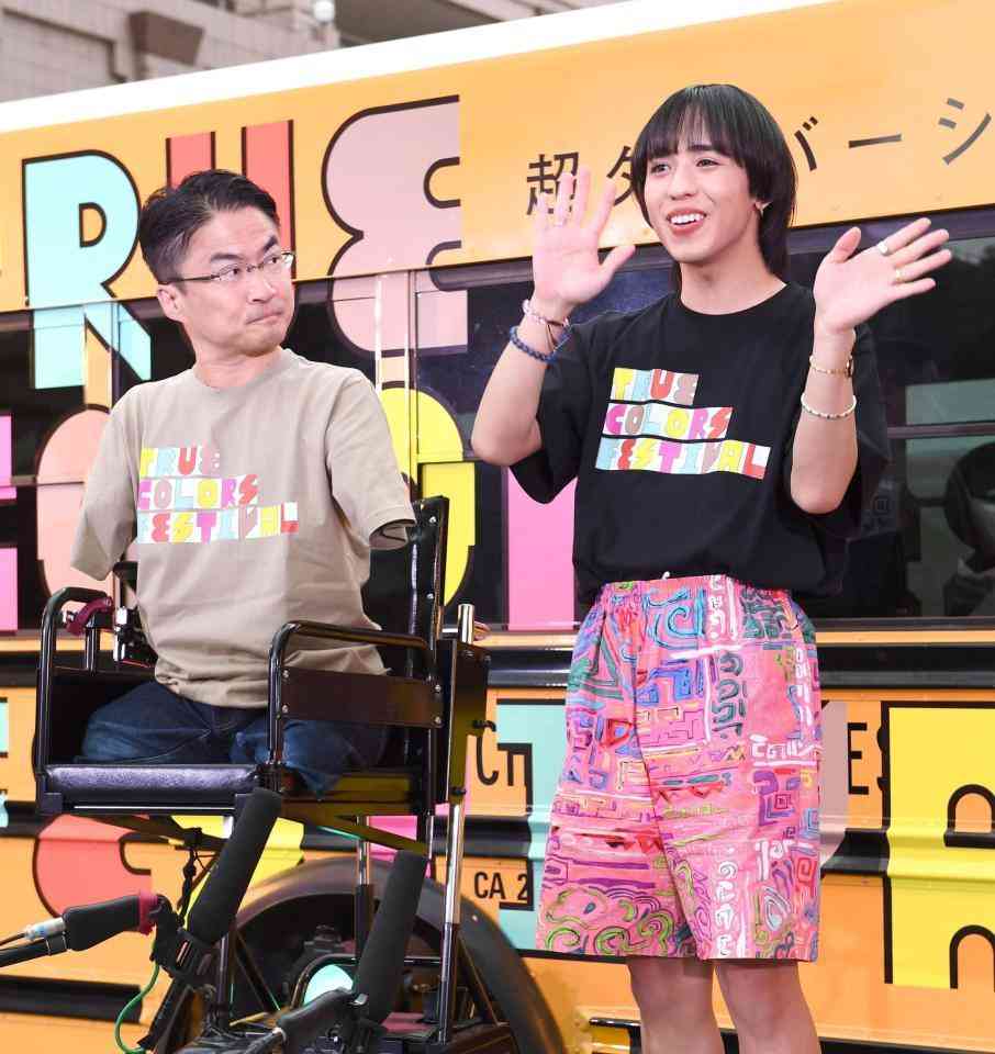 ryuchell　乙武洋匡氏とは自宅行く仲　ともに初MC「いると安心」