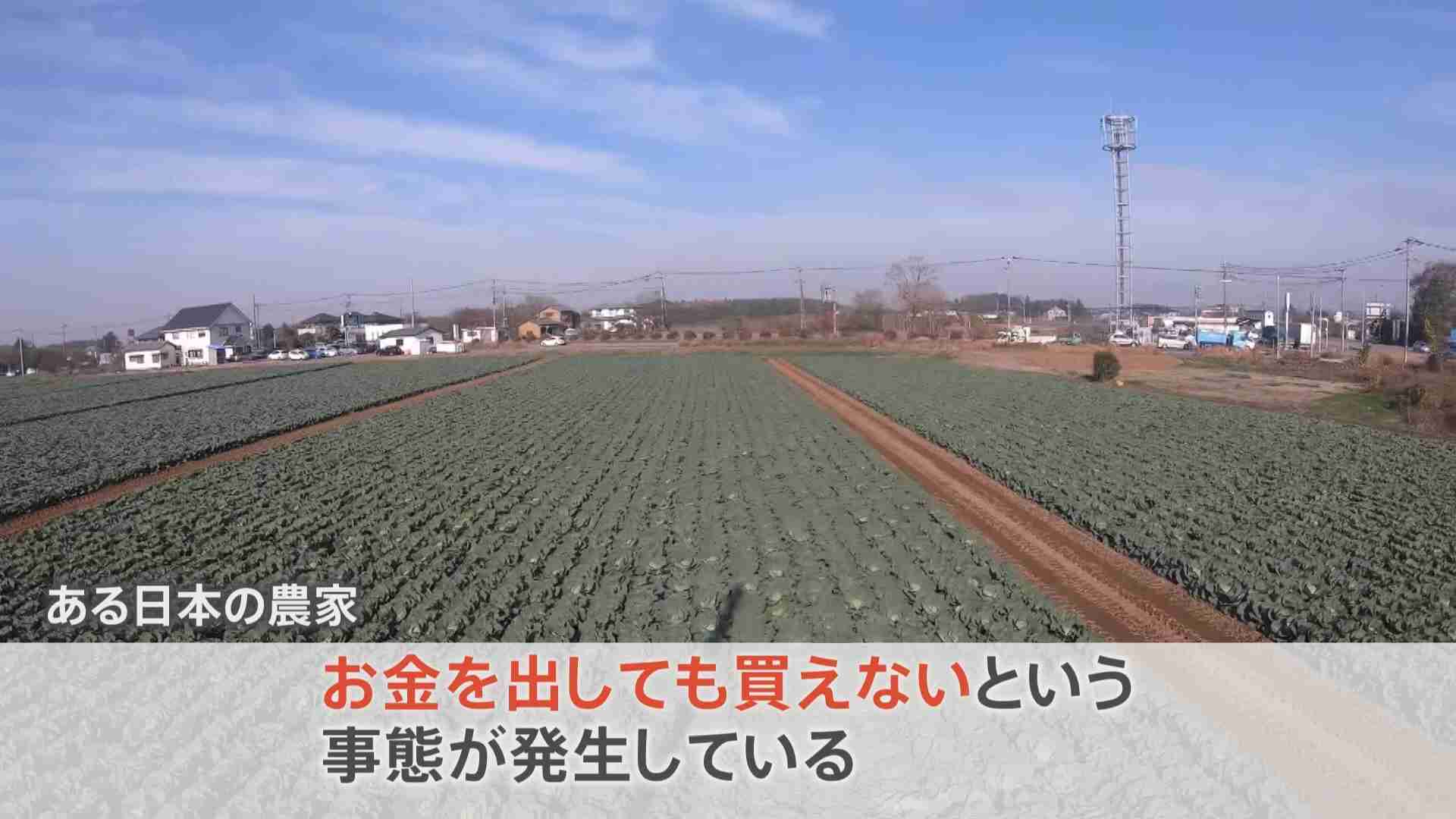 肥料高騰で問われる食料安全保障の本気度（TBS NEWS DIG Powered by JNN） - Yahoo!ニュース