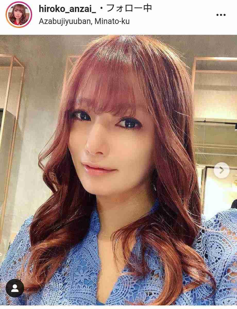 43歳になった元ギャルのカリスマ・安西ひろこ、肌色のトレ着の美ボディに「すごく綺麗」と反響