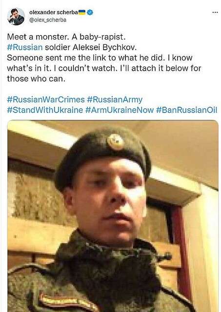 1歳の赤ちゃんを性的虐待し動画を同僚に？ロシア兵士の蛮行を英紙報道 - ライブドアニュース