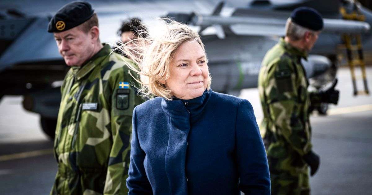 Uppgifter till SvD: Magdalena Andersson vill gå med i Nato i juni | SvD