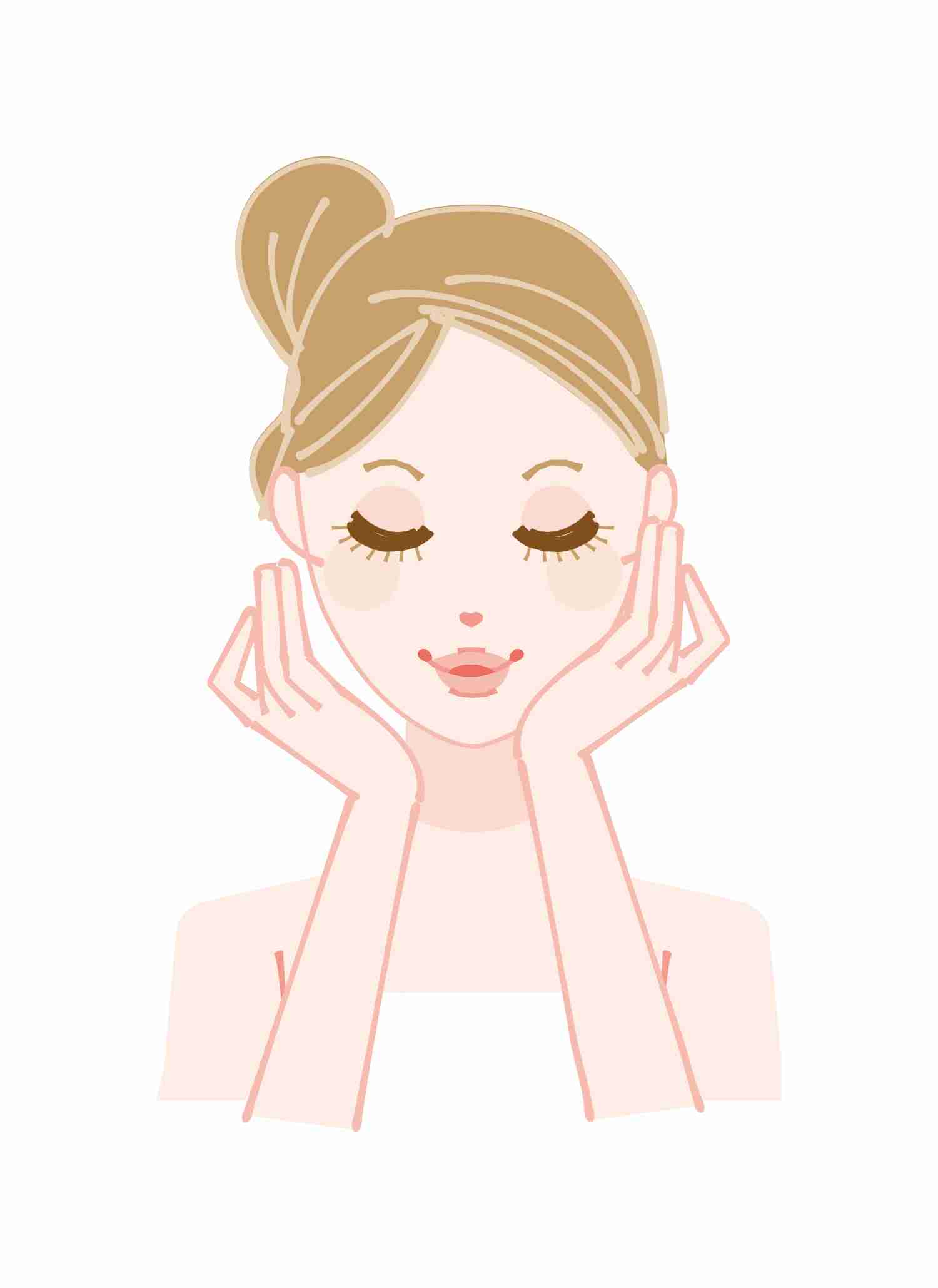 朝晩１分間でできる「小顔マッサージ」★たった６ステップでシャープなフェイスラインに変身♪ | 「すっぴんでも綺麗」の秘密