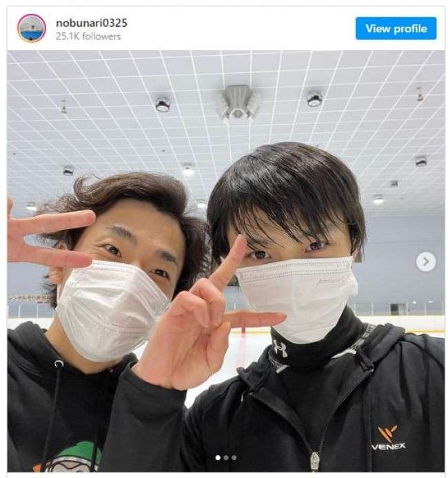 羽生結弦の“最新ショット”織田信成が投稿　世界中のファン興奮「So happy to see YUZU」（クランクイン！） - Yahoo!ニュース