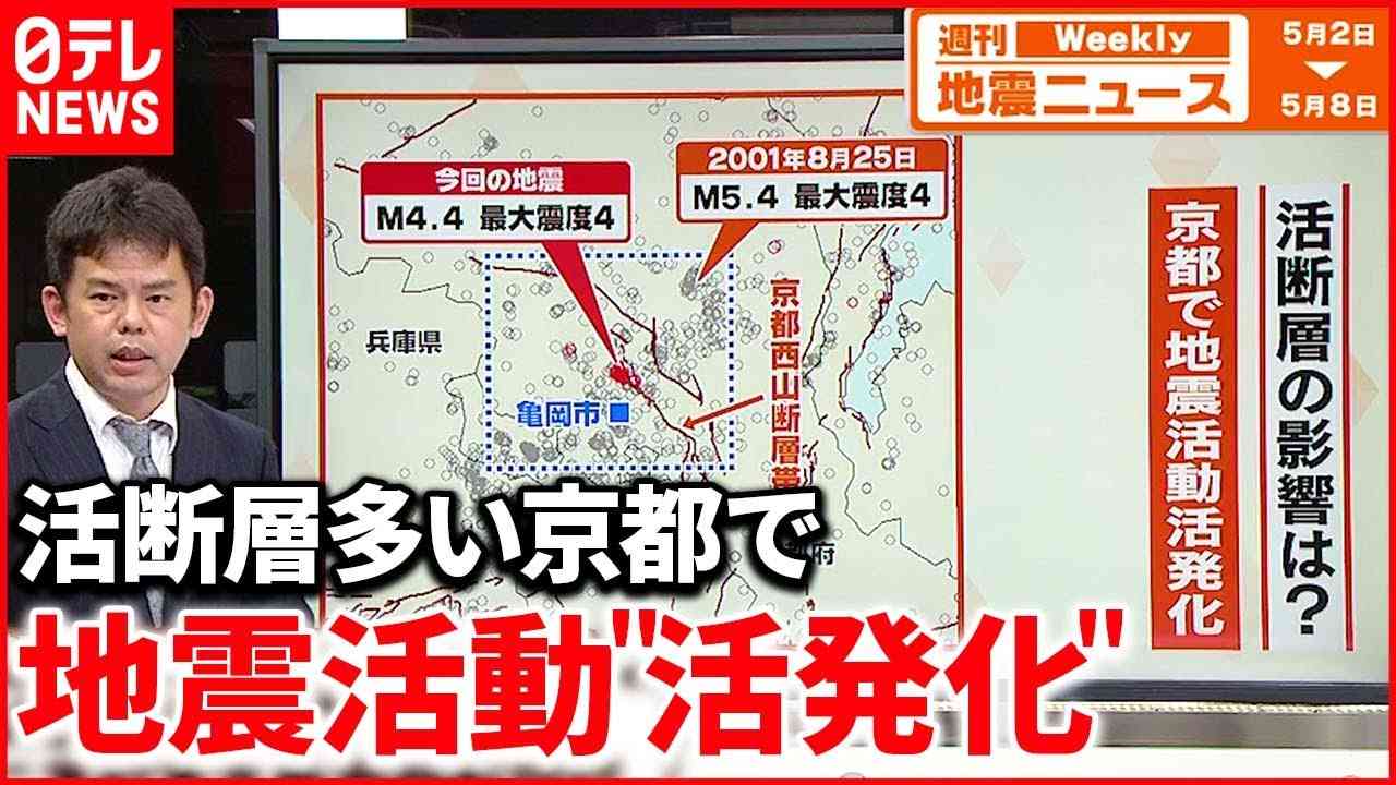 【解説】３月末から相次ぐ地震  活断層との関係は？『週刊地震ニュース』 - YouTube