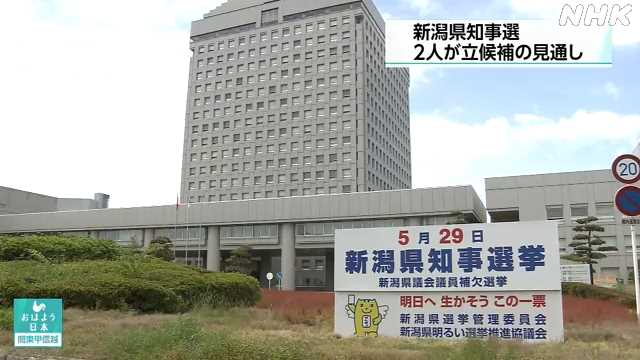 新潟県知事選 告示｜NHK 首都圏のニュース