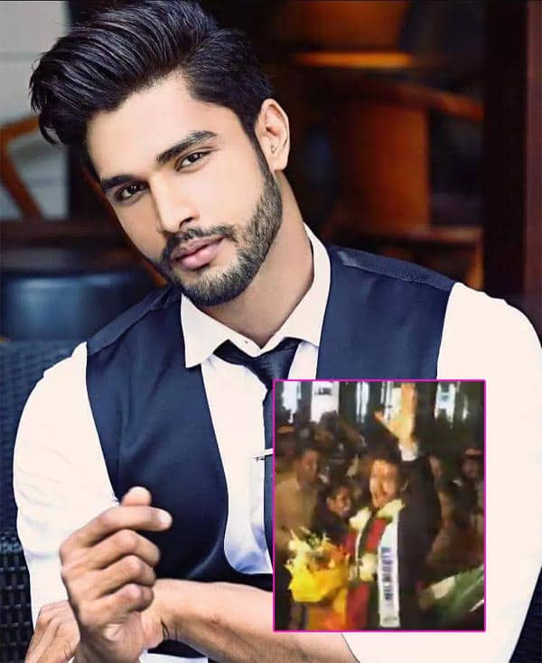 Mr World 2016 Rohit Khandelwal welcomed in India with loud cheers by a swarm of fans - watch video! - Bollywood News & Gossip, Movie Reviews, Trailers & Videos at Bollywoodlife.com
