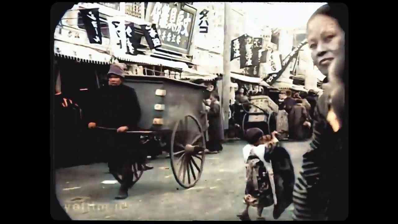 【100年前の日本】大正時代の日本の動画　昔の映像。カラー - YouTube